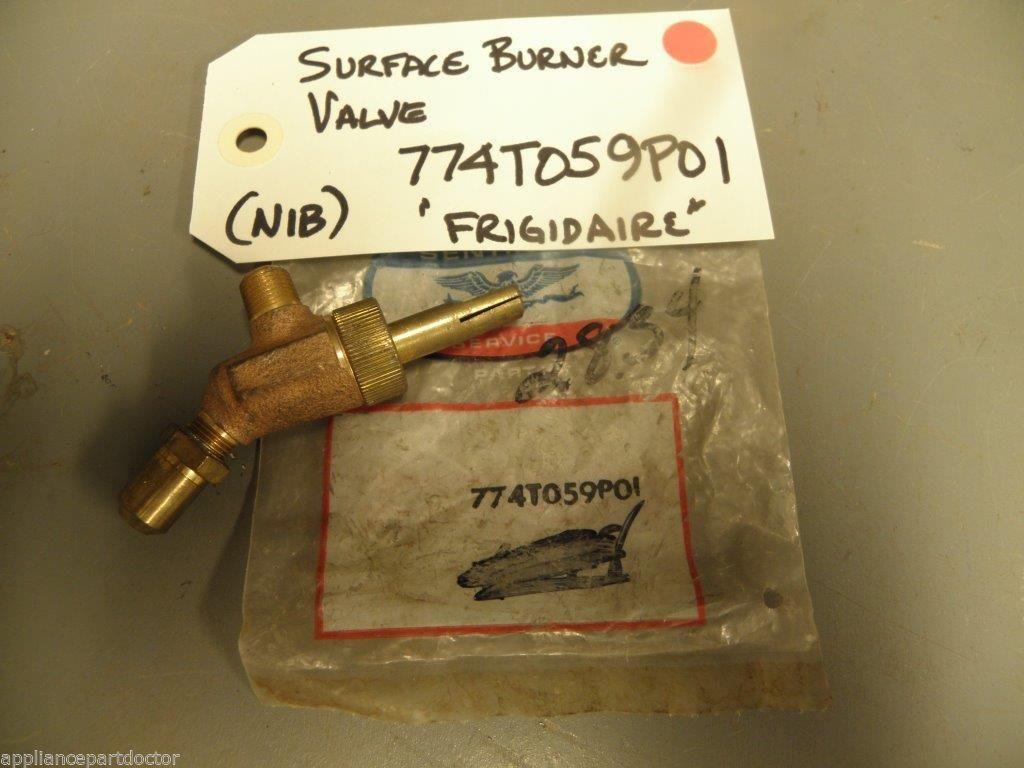 Frigidaire Stove 774T059P01 Surface Burner Valve NEW IN BOX Frigidaire Stove 774T059P01 Surface Burner Valve NEW IN BOX